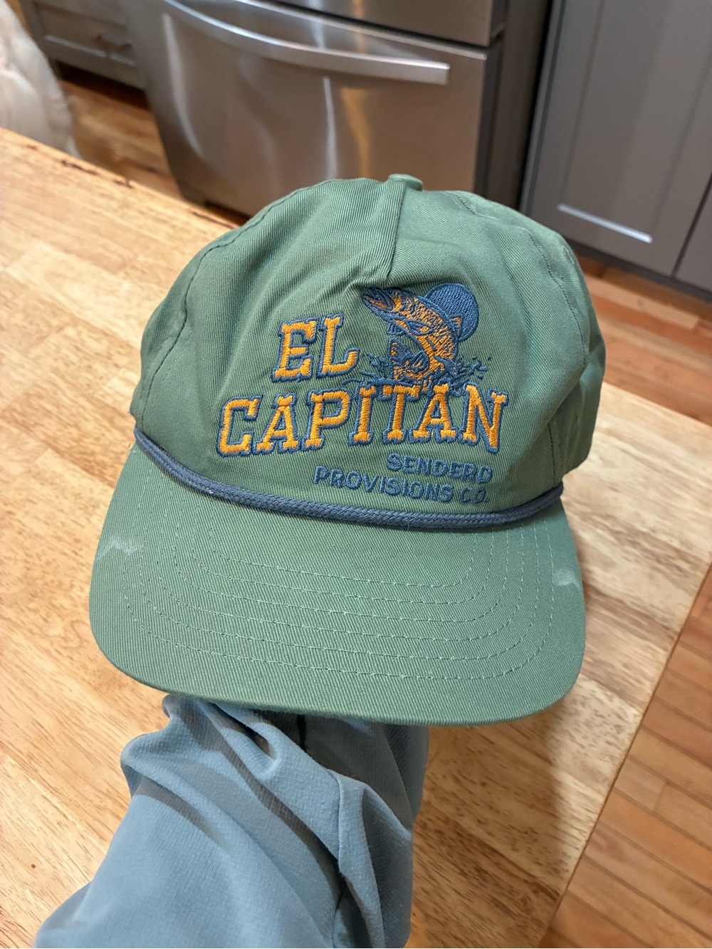 Sendero Provisions Co Hat Cap Snap Back Green Rope Trucker El Capitan Outdoors